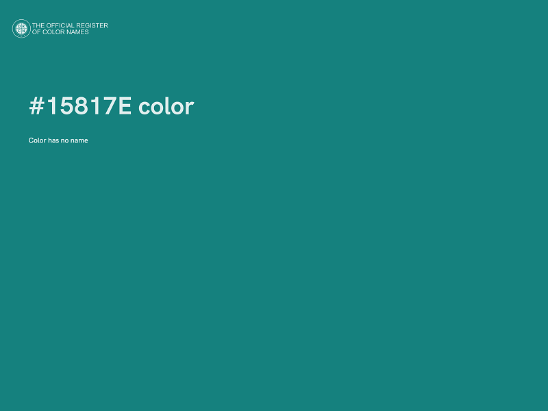 #15817E color image