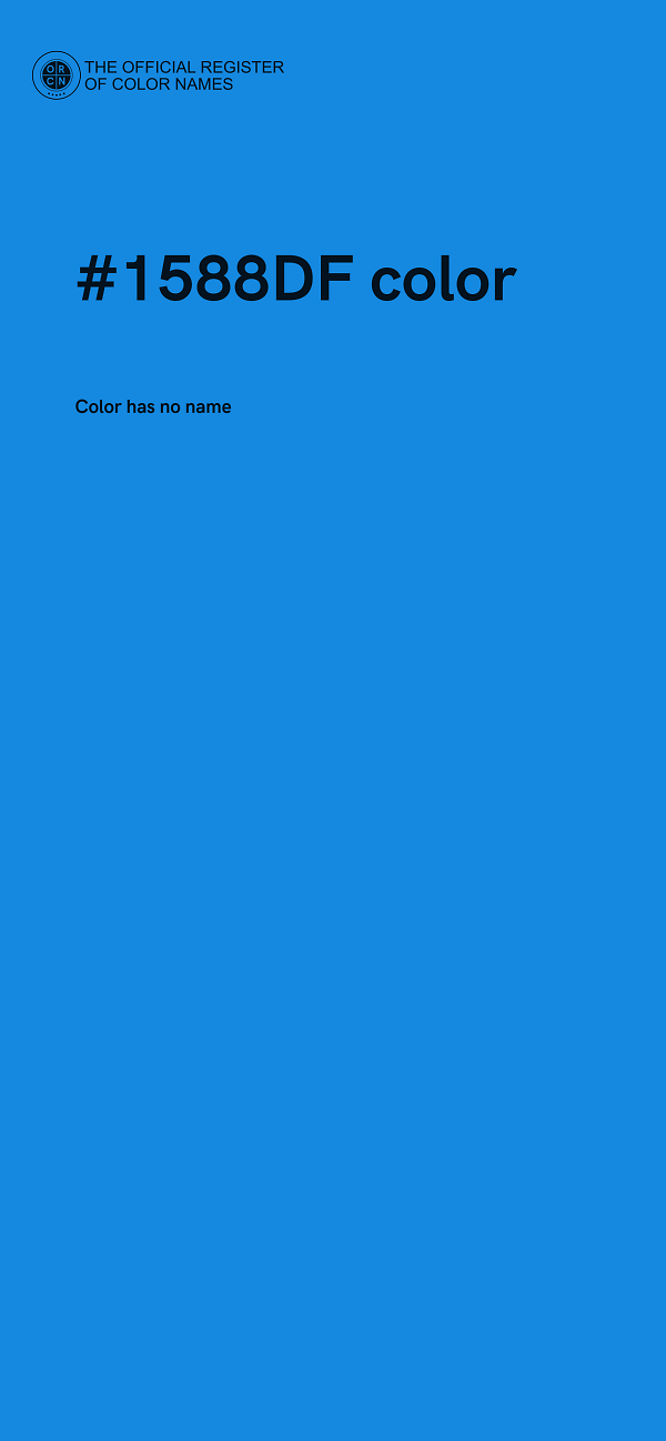 #1588DF color image