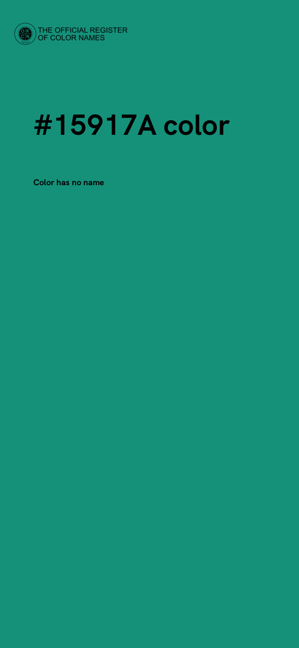 #15917A color image