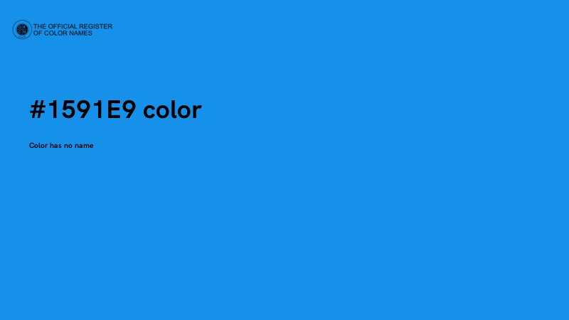 #1591E9 color image
