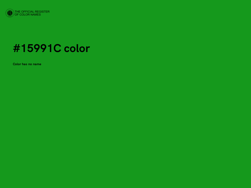 #15991C color image