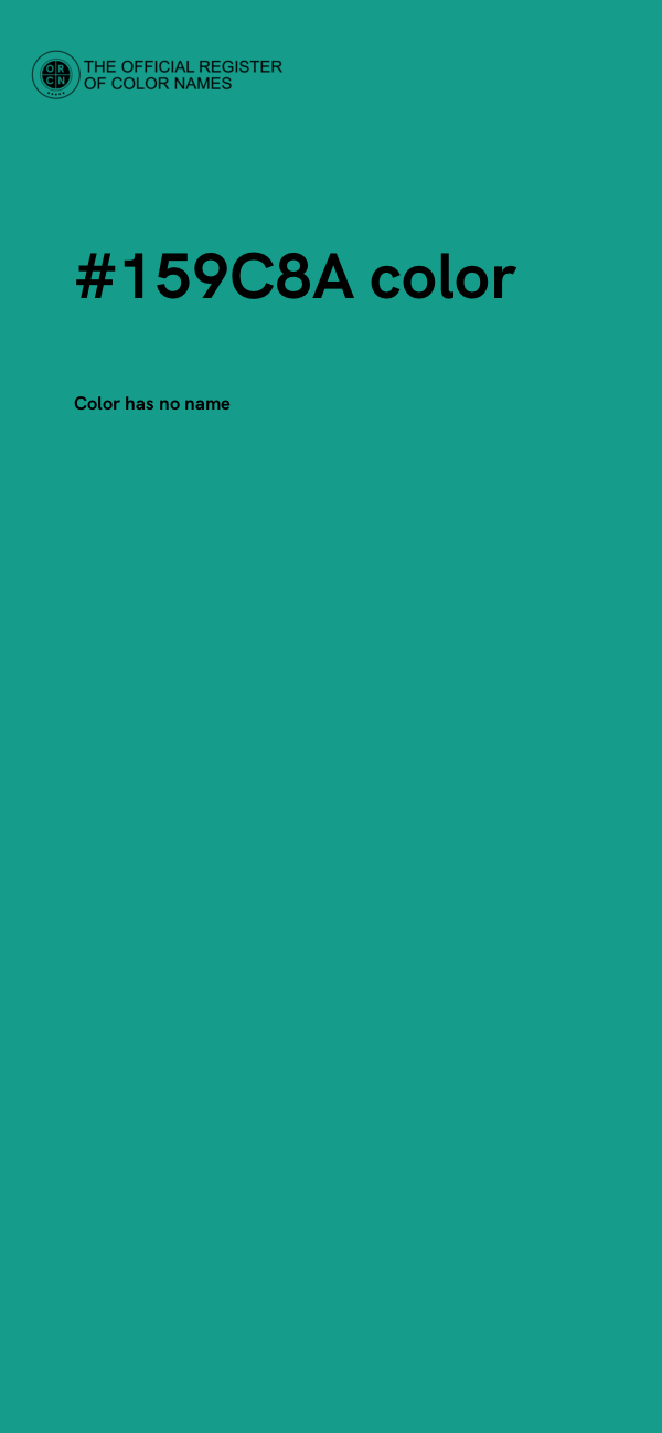 #159C8A color image