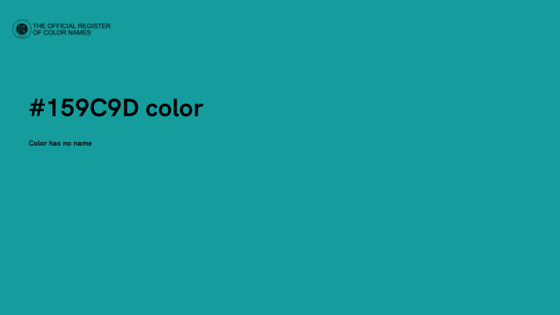 #159C9D color image