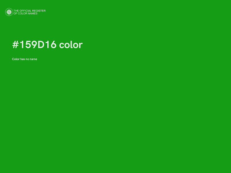 #159D16 color image