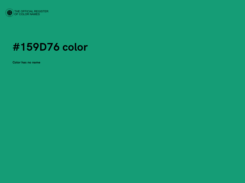 #159D76 color image