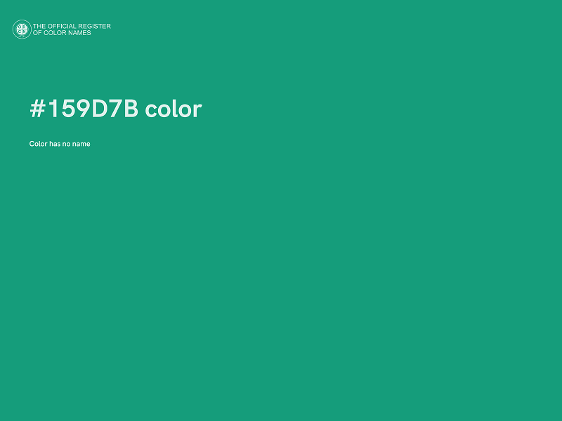 #159D7B color image