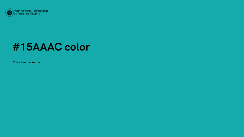 #15AAAC color image