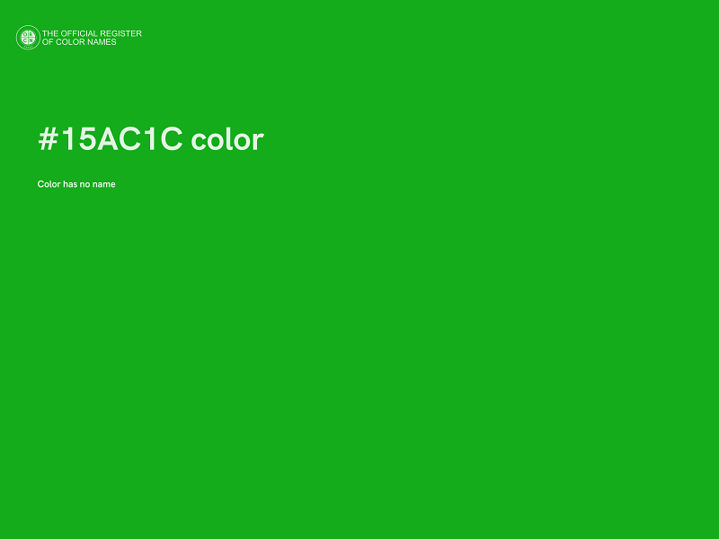 #15AC1C color image