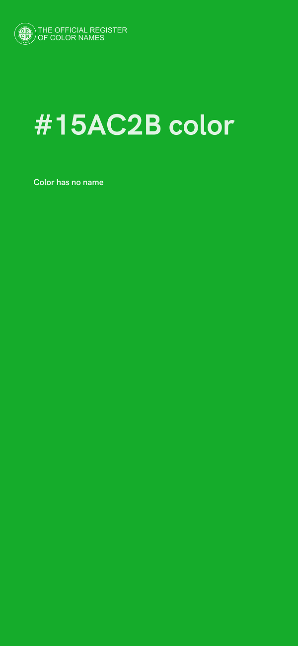 #15AC2B color image