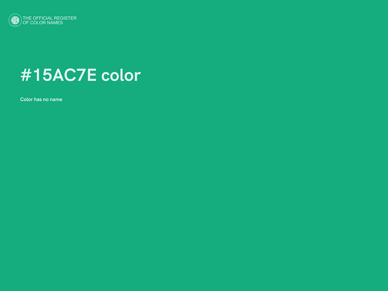 #15AC7E color image