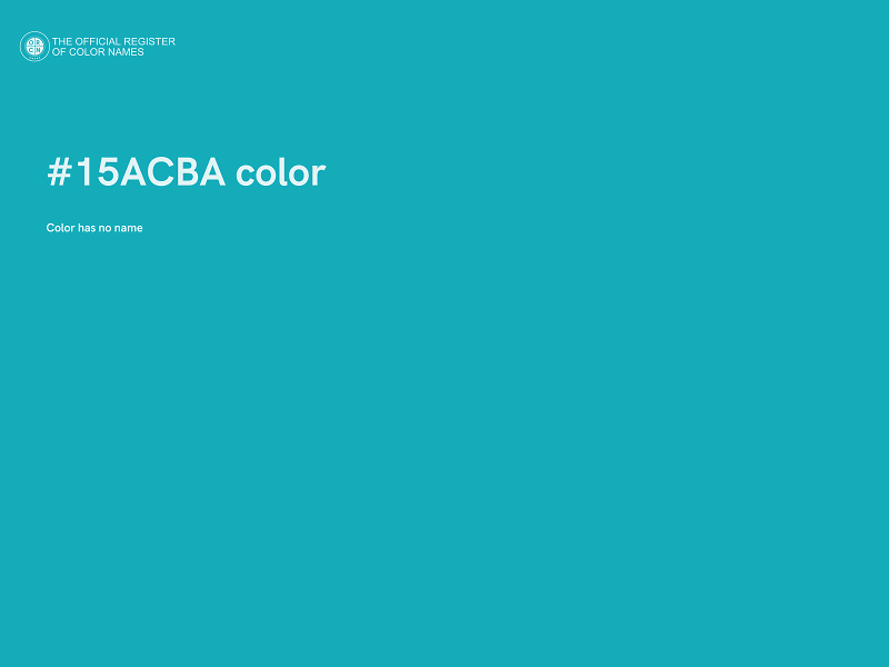 #15ACBA color image