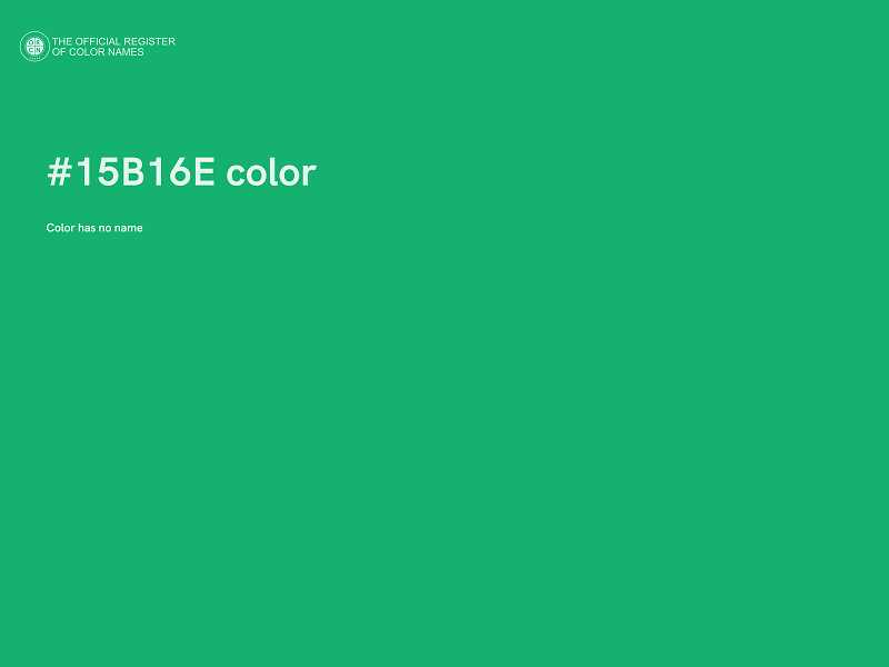 #15B16E color image
