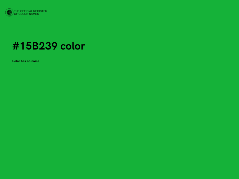 #15B239 color image