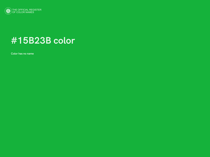 #15B23B color image