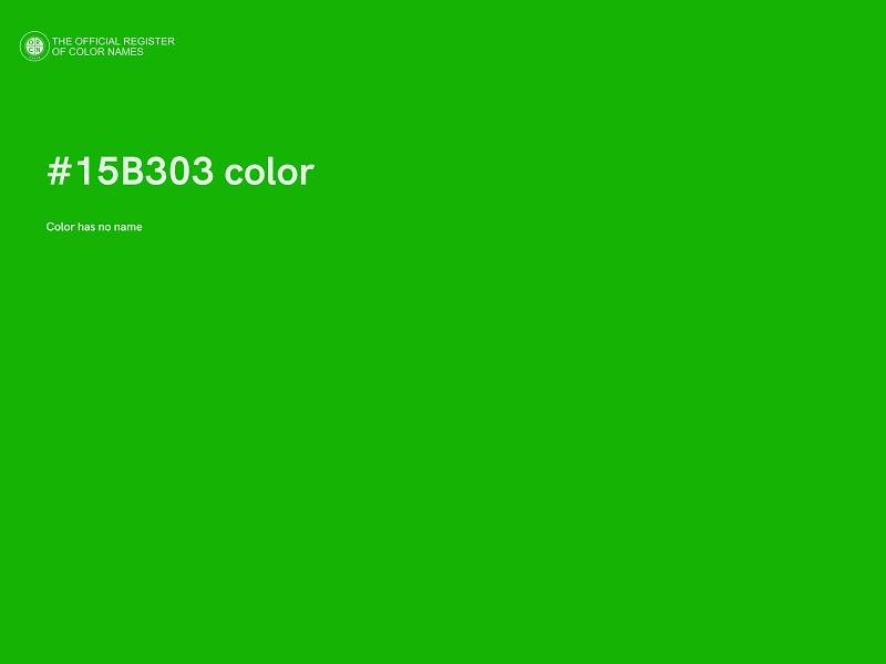 #15B303 color image