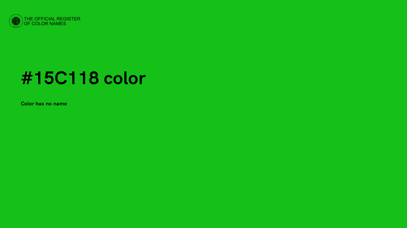#15C118 color image