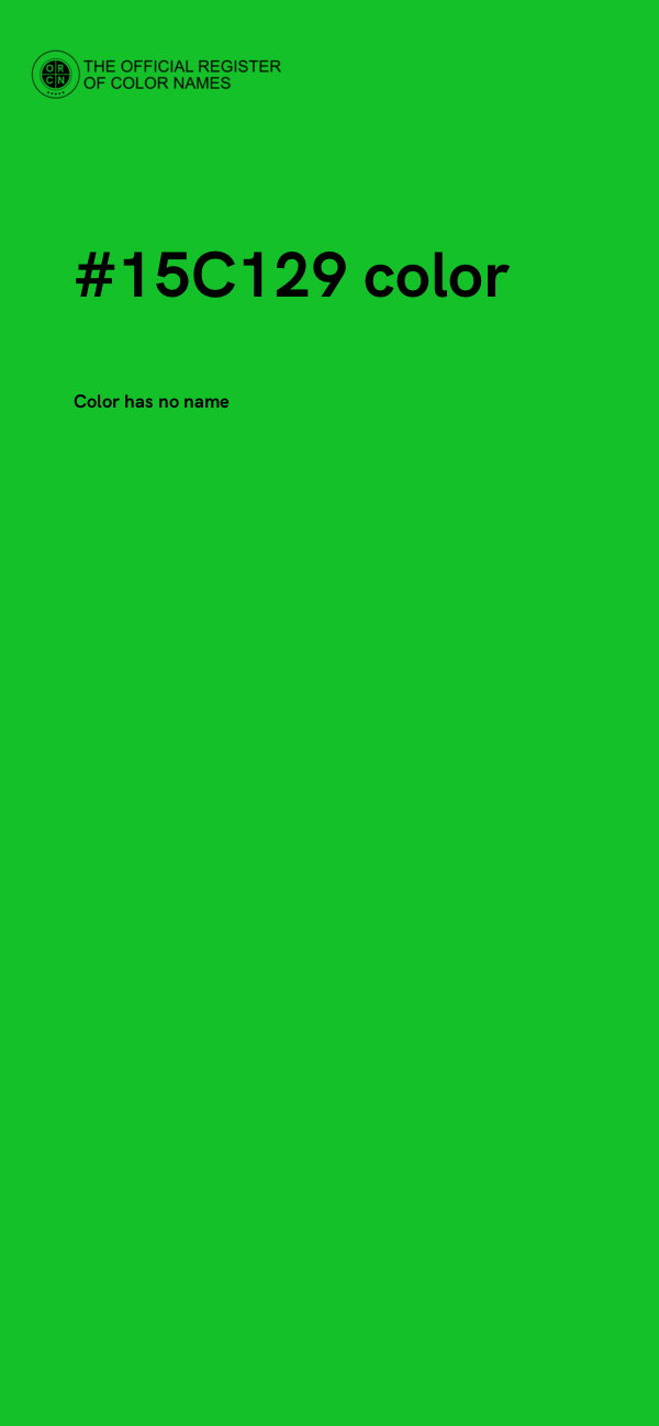 #15C129 color image