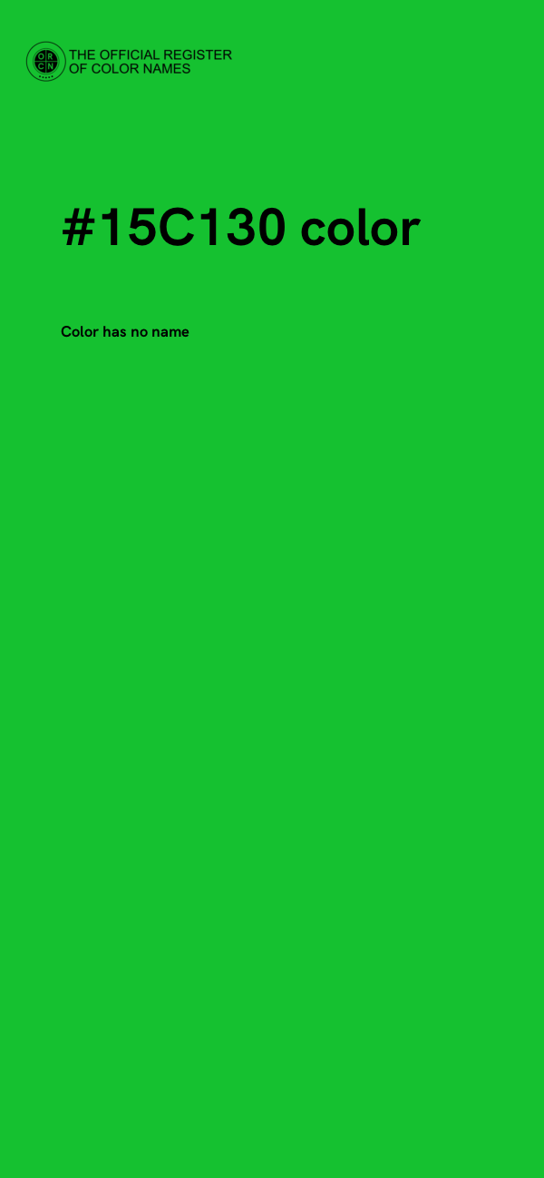 #15C130 color image