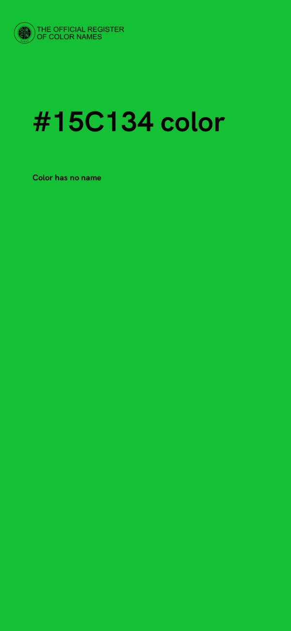 #15C134 color image