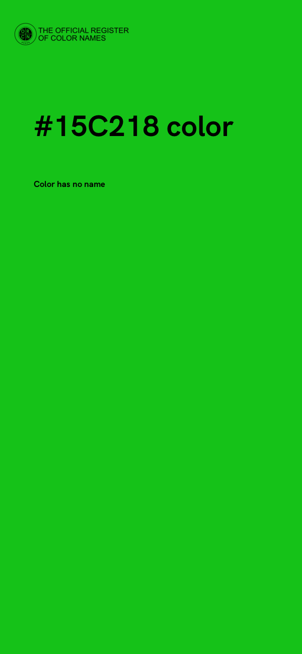 #15C218 color image