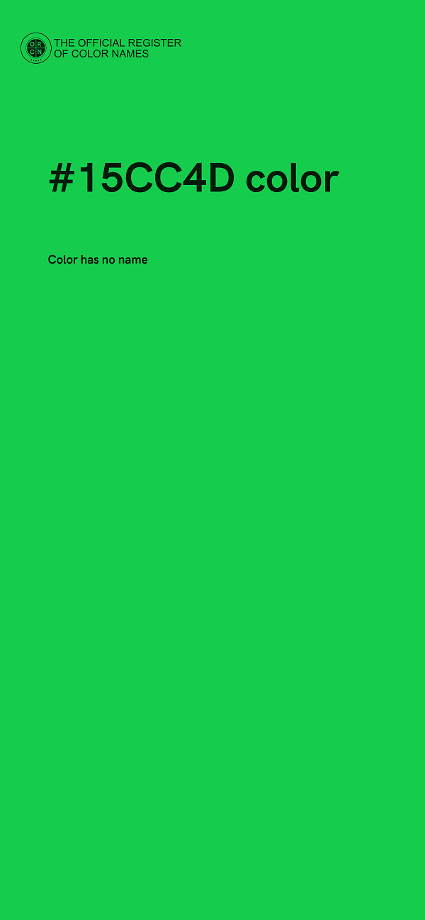 #15CC4D color image