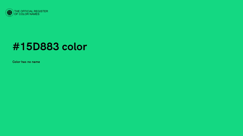 #15D883 color image