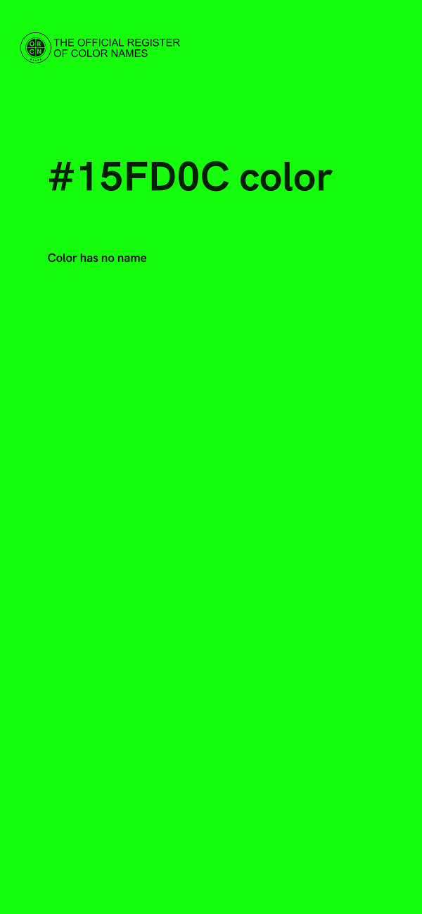 #15FD0C color image