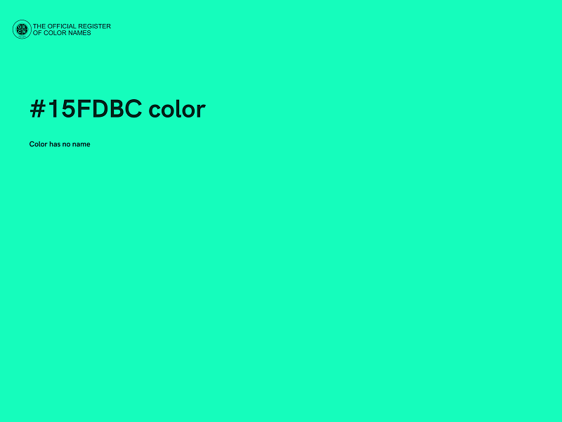 #15FDBC color image