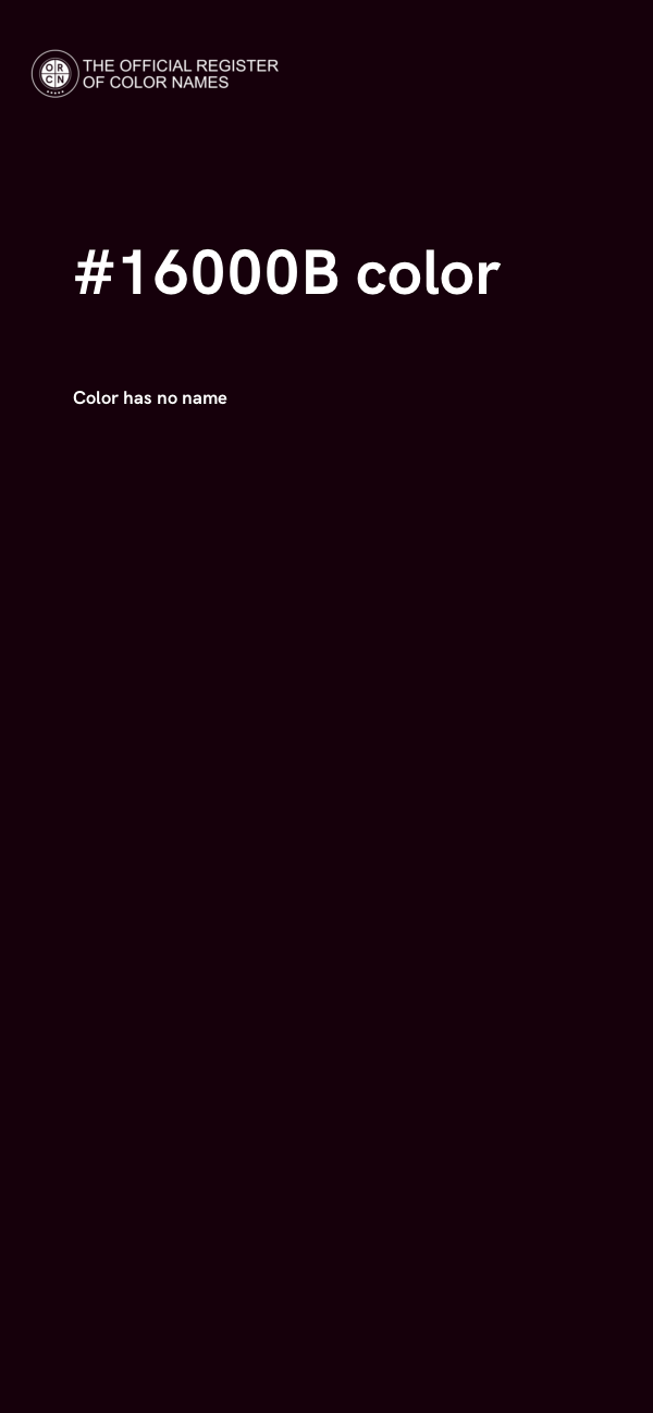 #16000B color image