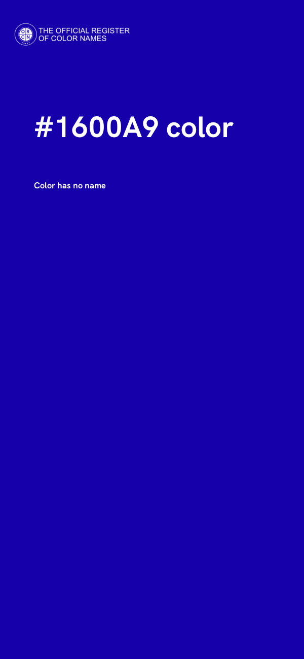 #1600A9 color image