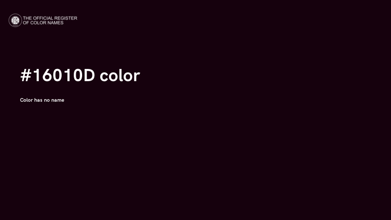 #16010D color image