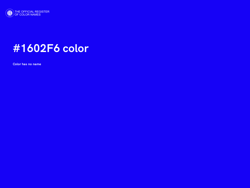 #1602F6 color image