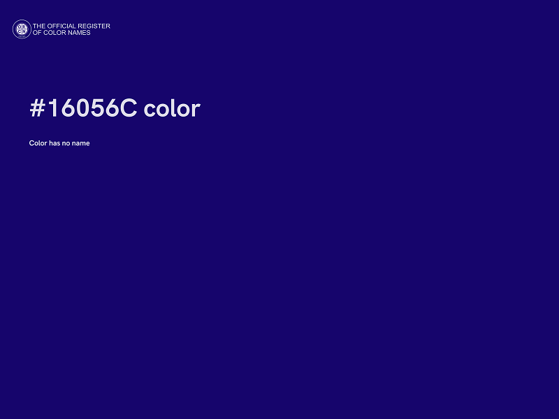 #16056C color image
