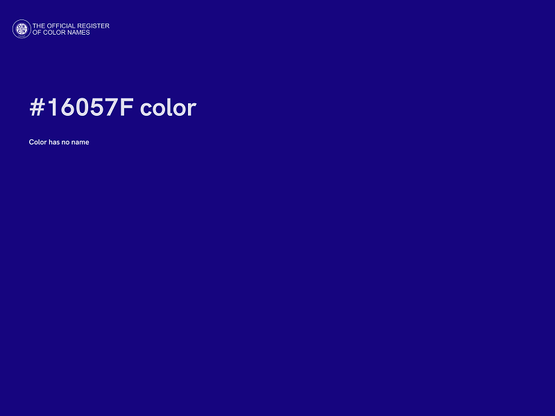 #16057F color image