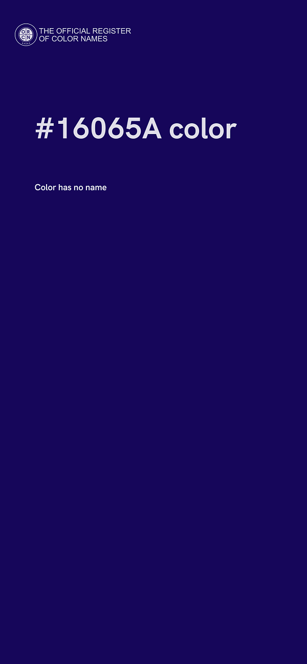 #16065A color image
