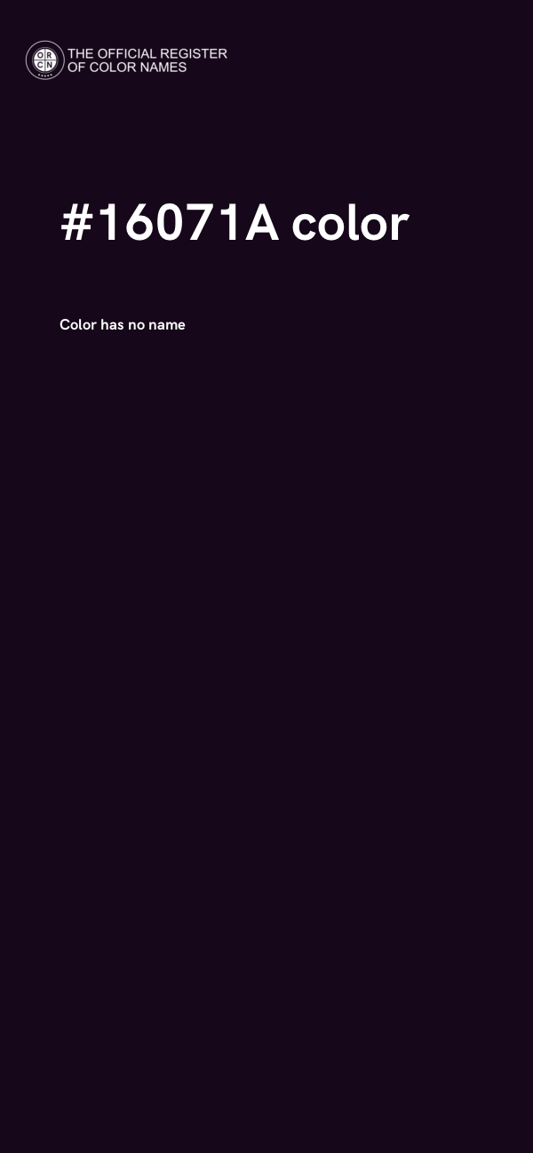 #16071A color image