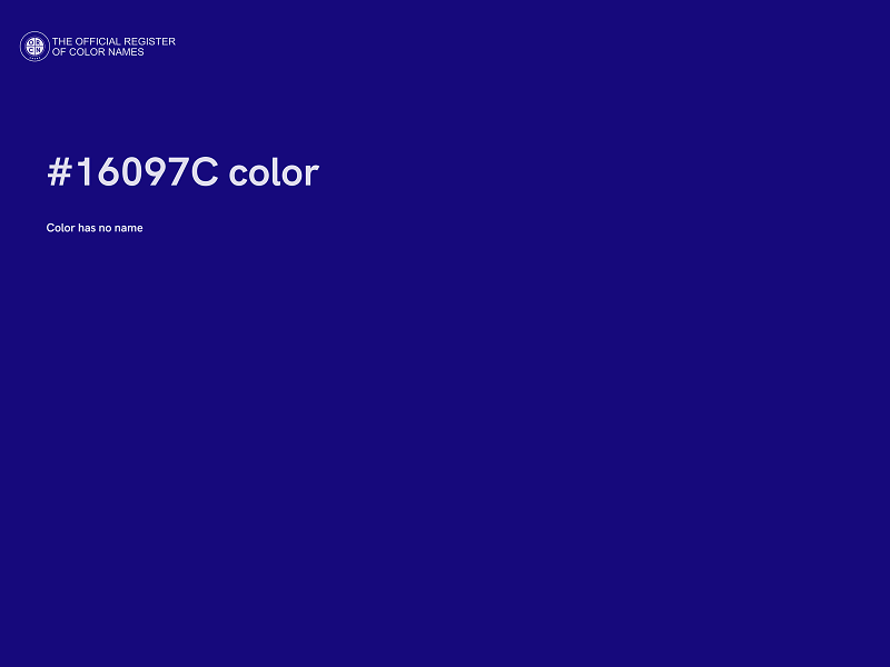 #16097C color image