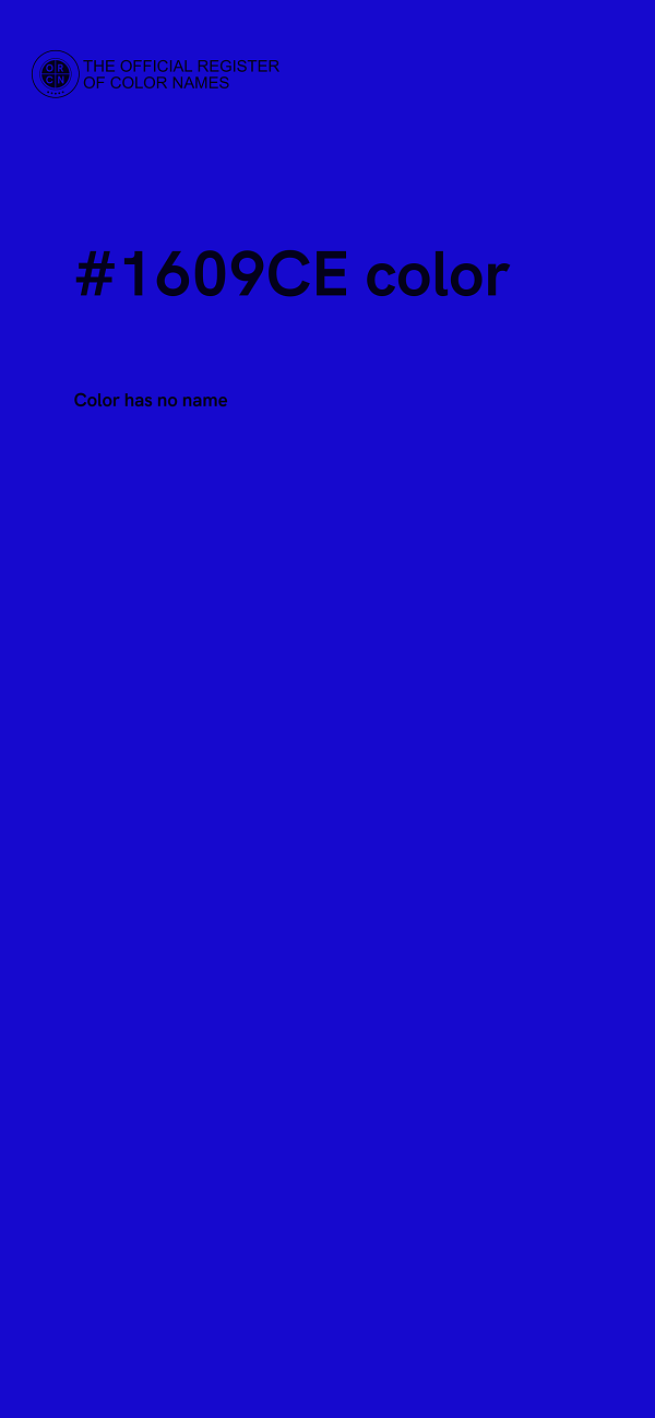 #1609CE color image
