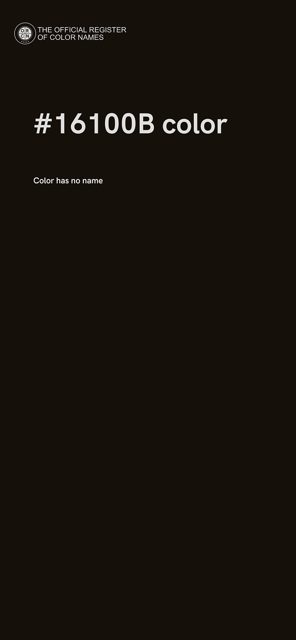 #16100B color image