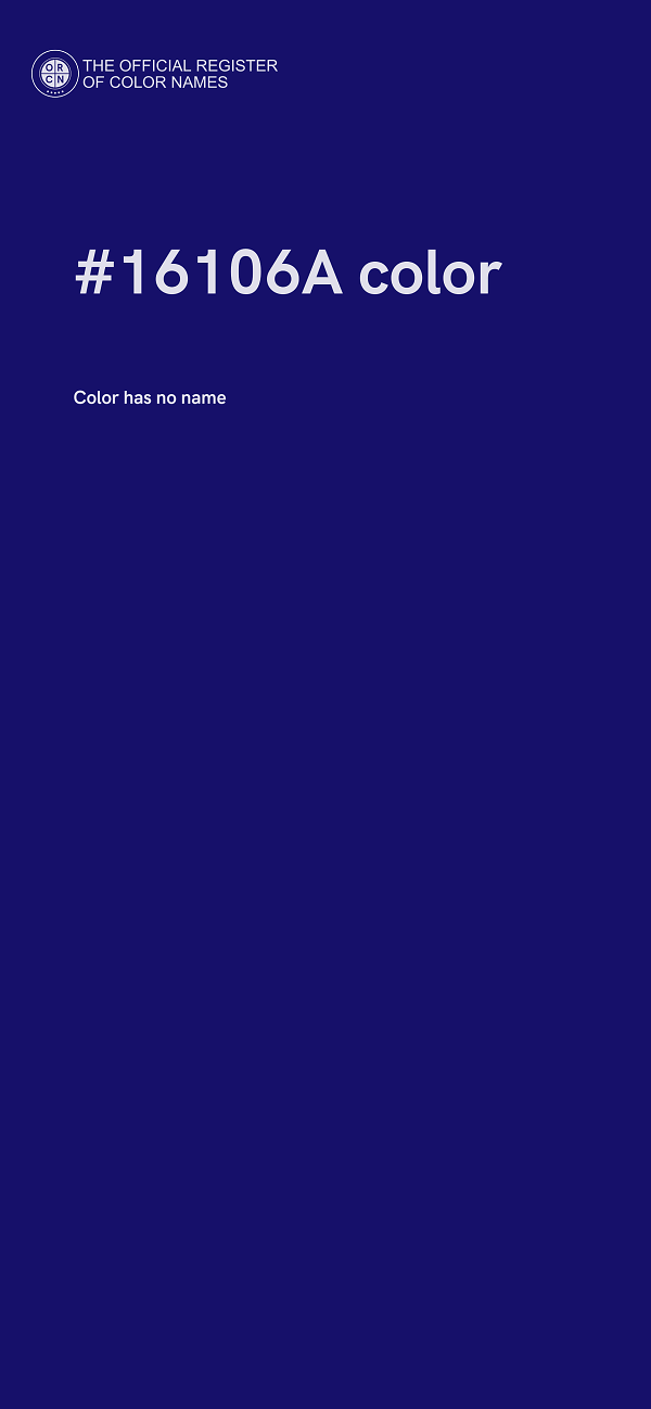 #16106A color image