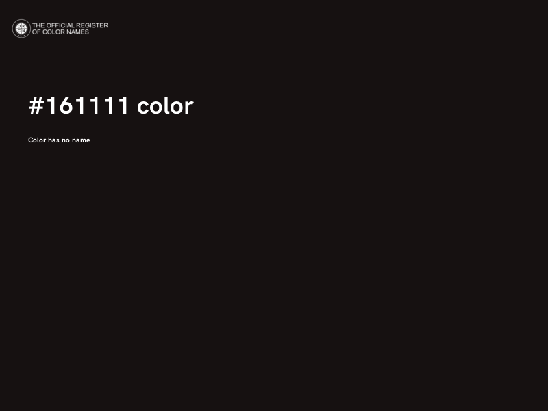 #161111 color image