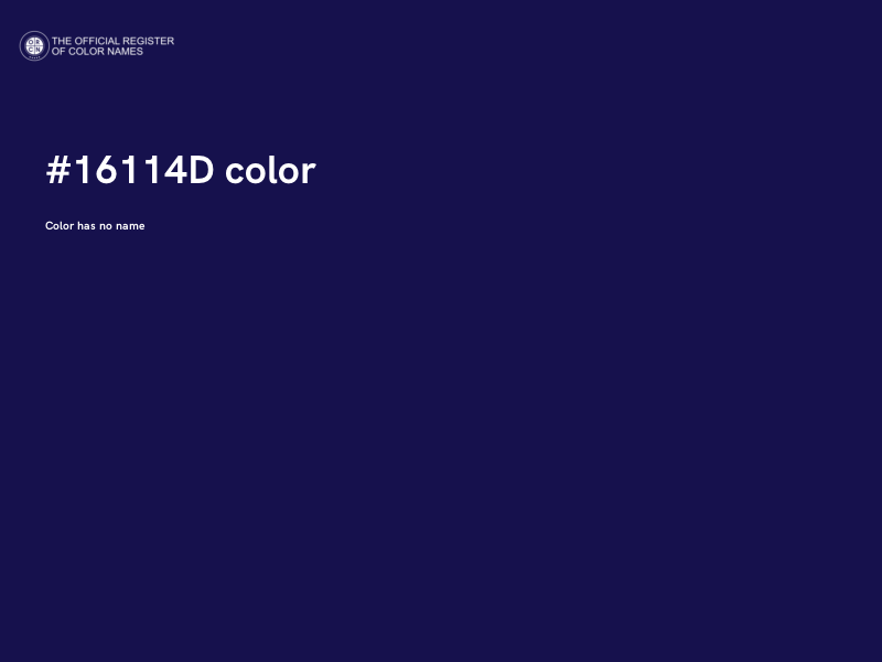 #16114D color image