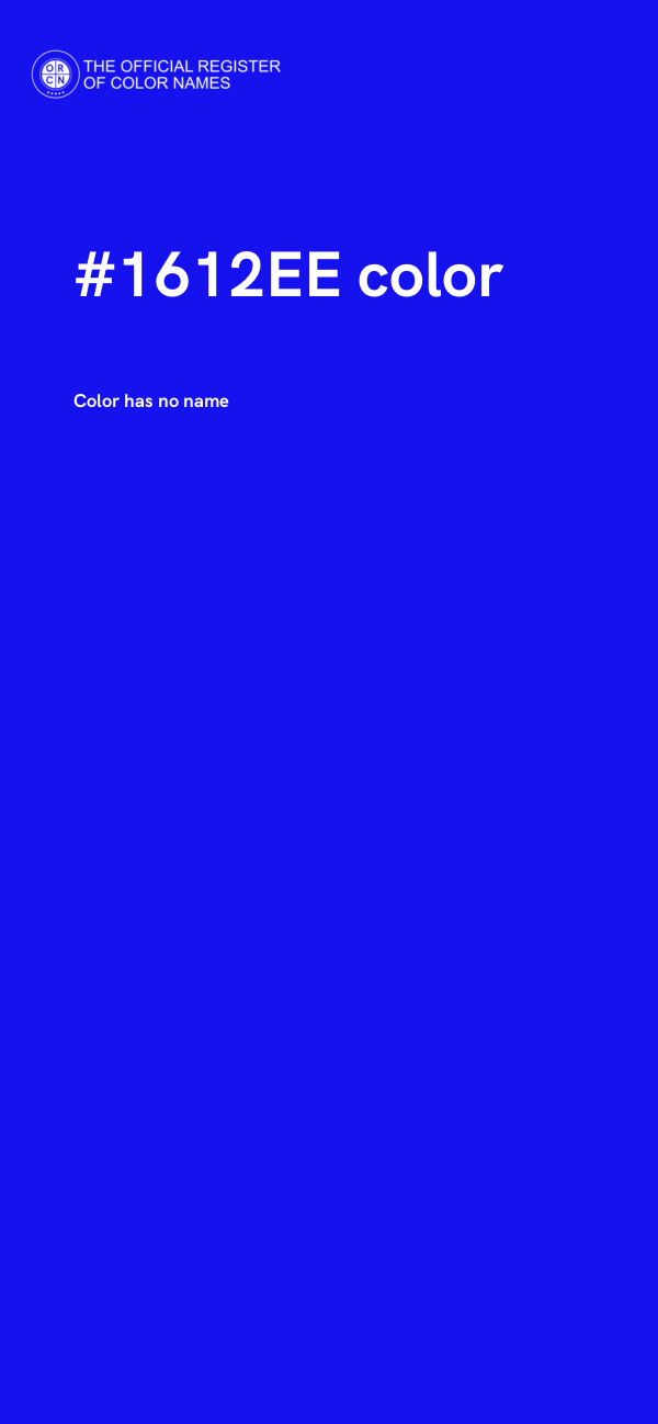 #1612EE color image
