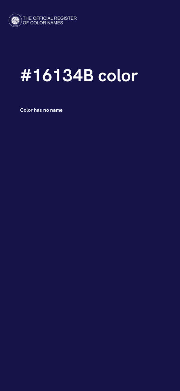 #16134B color image