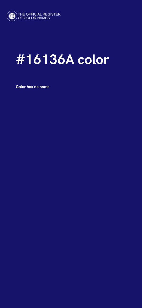 #16136A color image