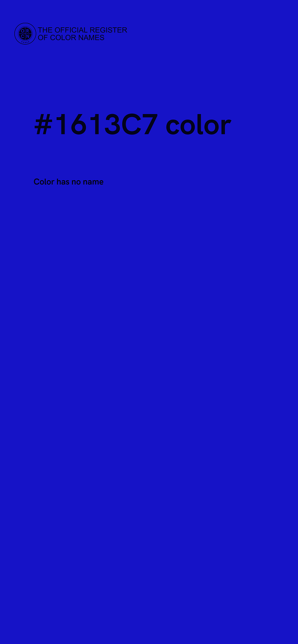 #1613C7 color image
