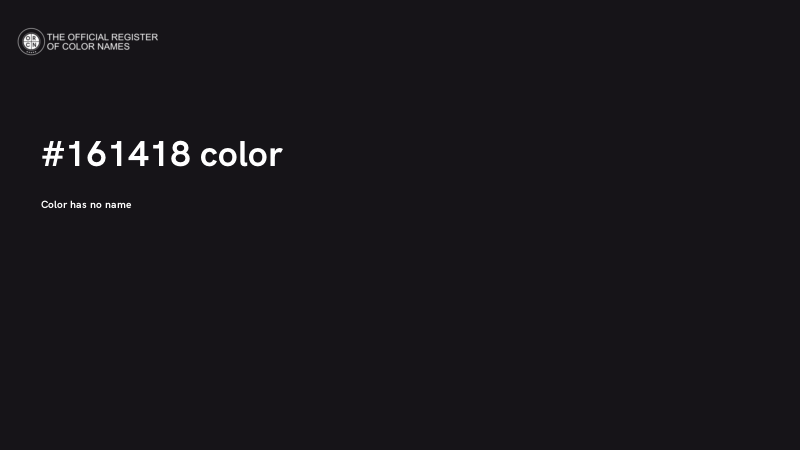 #161418 color image