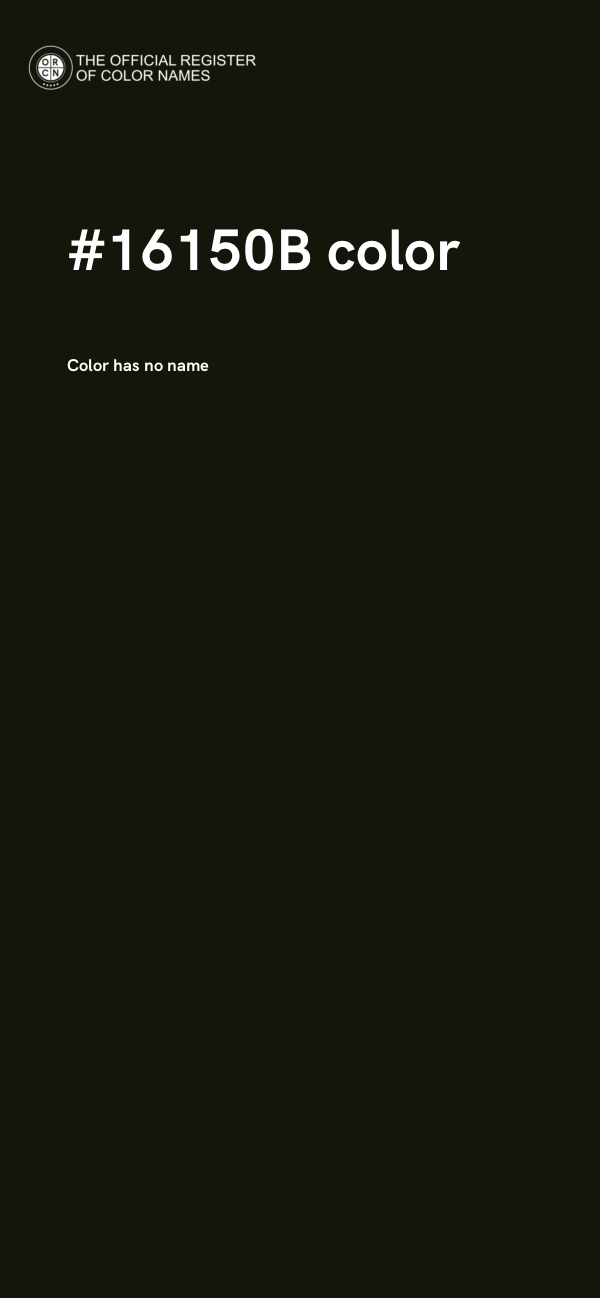 #16150B color image