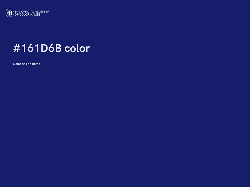 #161D6B color image