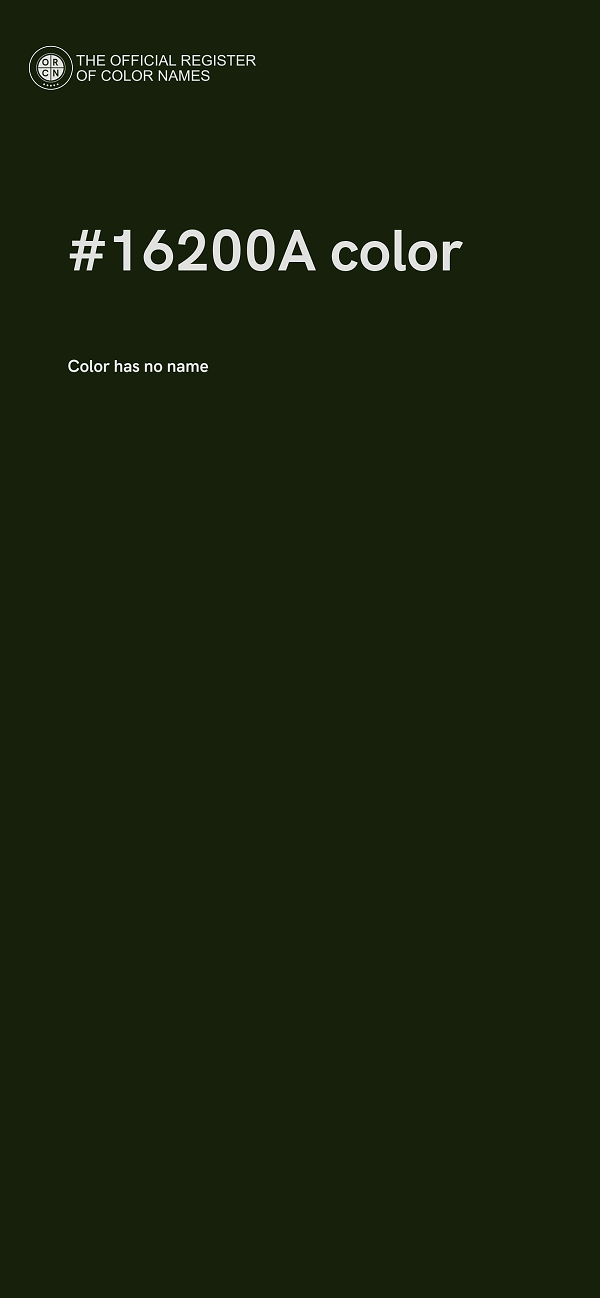 #16200A color image